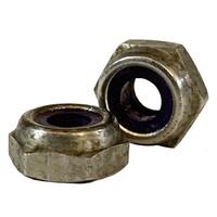 5/8"-11 Heavy Thin Nylon Insert Locknut, (NTU), Coarse, 18-8 Stainless